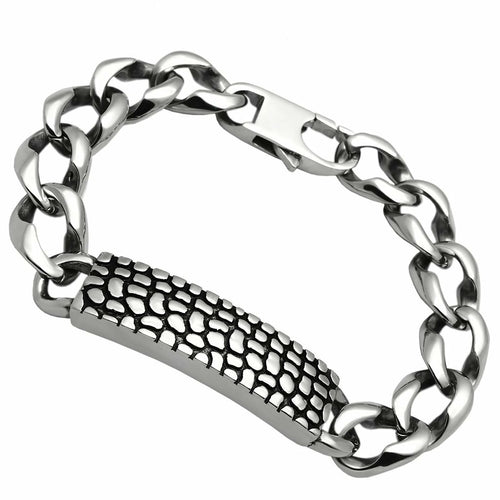 DSB 9566 - High polished (no plating) Stainless Steel Bracelet