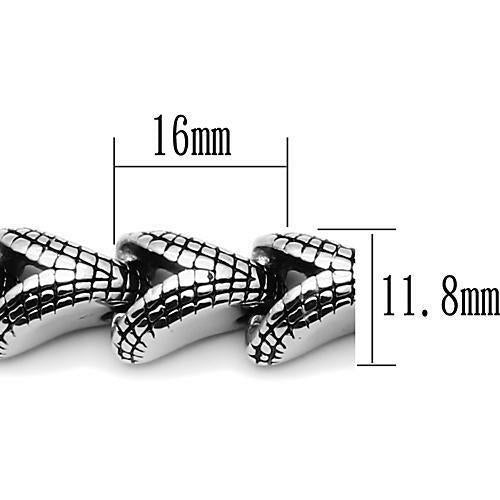 DSB 9571 - High Polished (No Plating) Stainless Steel Bracelet