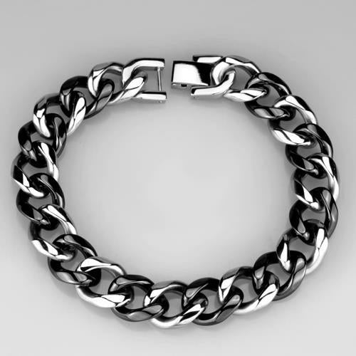 DSB W1000 - High Polished (No Plating) Stainless Steel Bracelet with Clasp