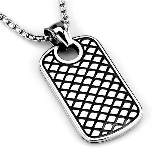 DSN TK1983 - High polished (No plating) Stainless Steel Necklace