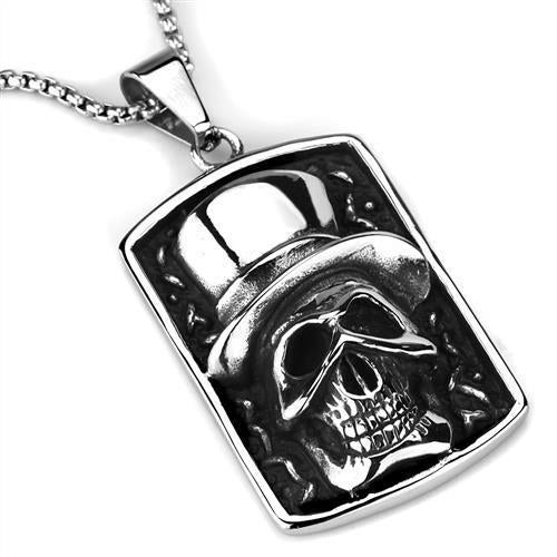 DSN TK1985 - High polished (no plating) Stainless Steel Necklace
