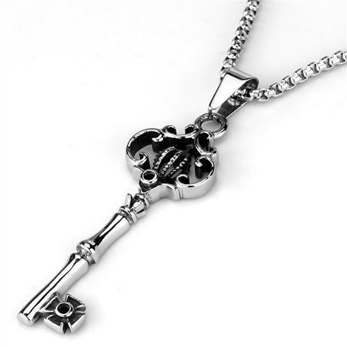 DSN 1988 - High polished (no plating) Stainless Steel Necklace