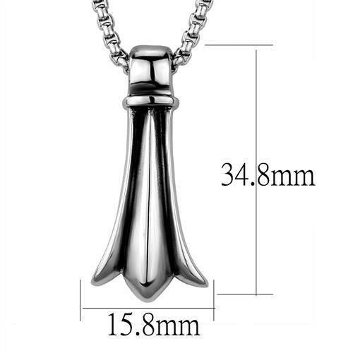 DSN 2010 - High polished (no plating) Stainless Steel Necklace