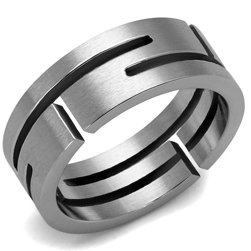 DSR 2393 - High polished (no plating) Stainless Steel Ring