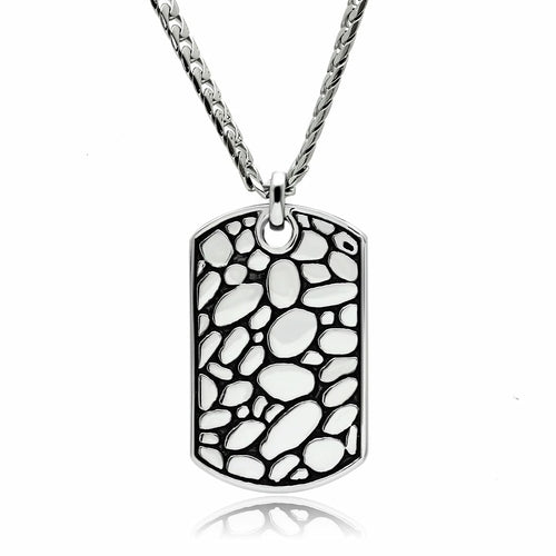 DSN TK556 - High polished (no plating) Stainless Steel Necklace