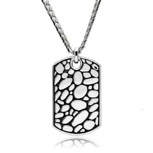 DSN TK556 - High polished (no plating) Stainless Steel Necklace