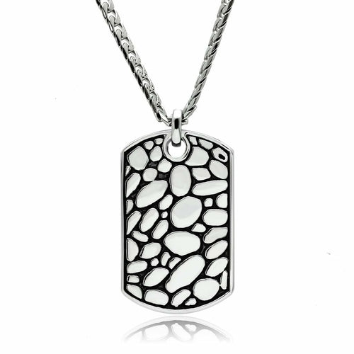 DSN TK556 - High polished (no plating) Stainless Steel Necklace