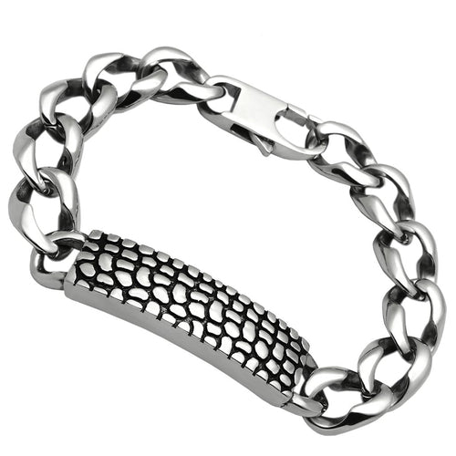 DSB 9566 - High polished (no plating) Stainless Steel Bracelet