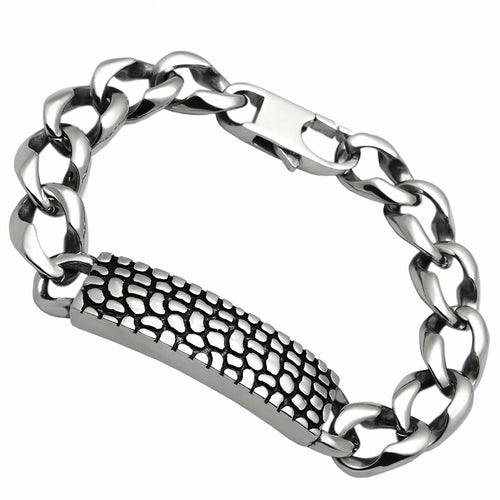 DSB 9566 - High polished (no plating) Stainless Steel Bracelet