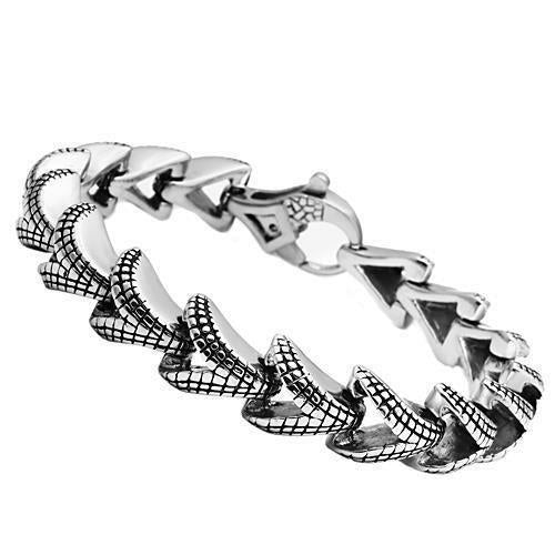 DSB 9571 - High Polished (No Plating) Stainless Steel Bracelet